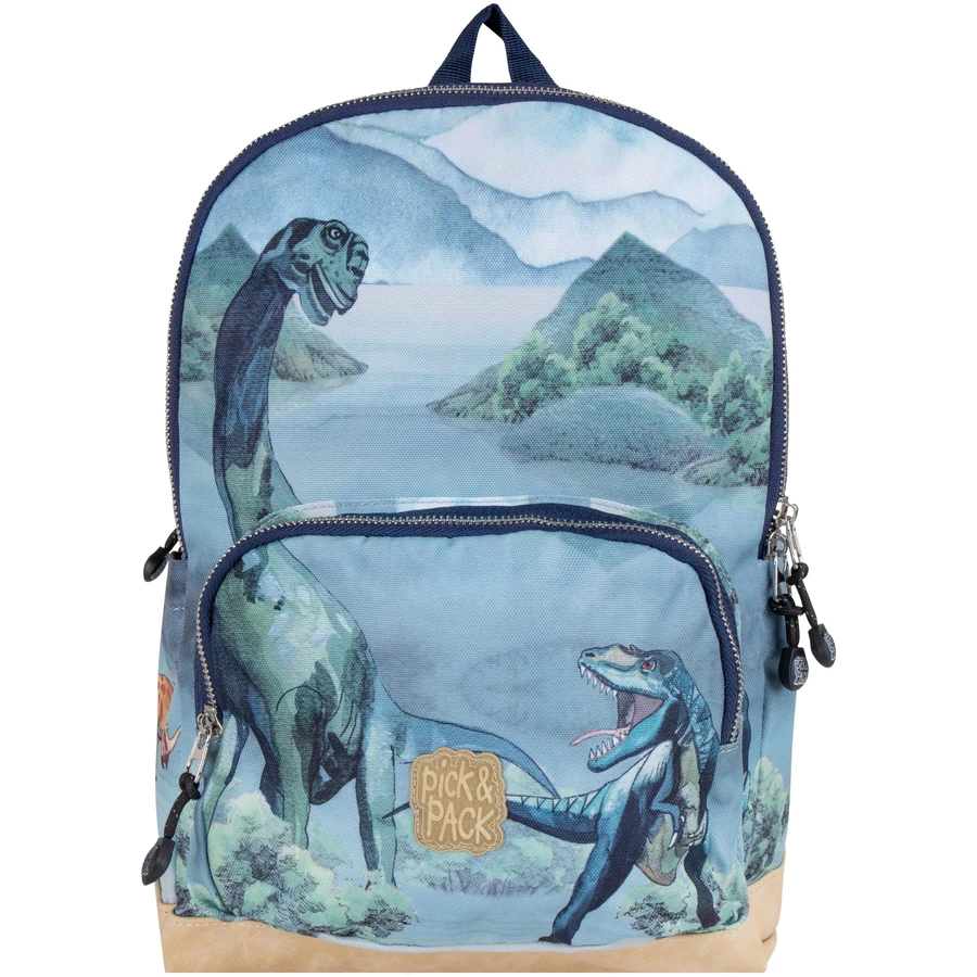 Pick & Pack Rucksack All about dinos M Dusty green