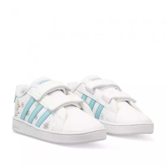 Baskets BLANCHES ADIDAS Grand Court Frozen