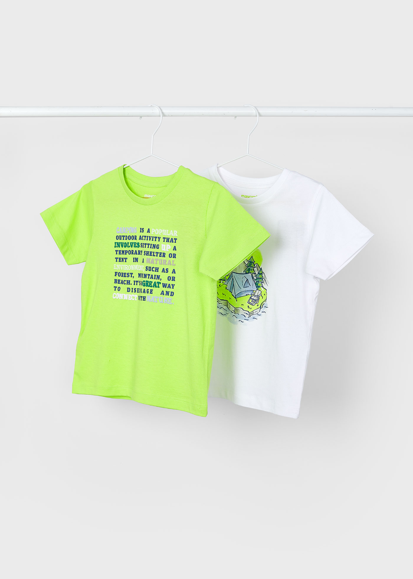 Conjunto de 2 camisetas Better Cotton Riviera para meninos