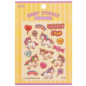 April Korea April Body Sticker