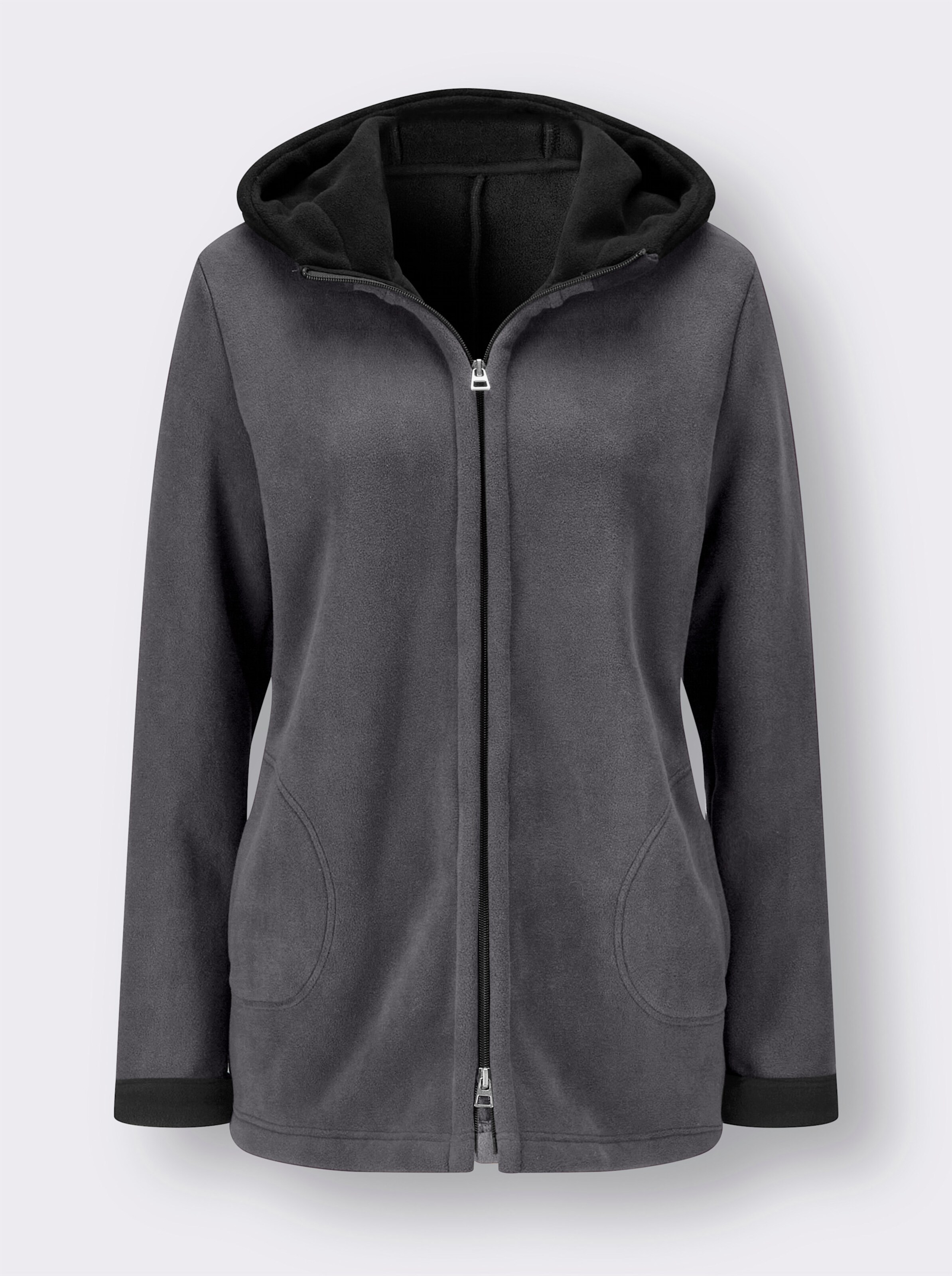 Jacke mit Teddyfutter