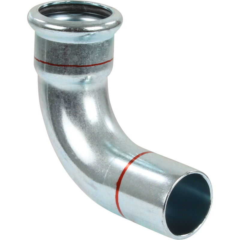 VSH Xpress staal pers insteekbocht 90° 28mm