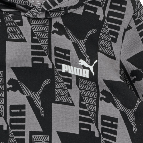 Puma - PUMA POWER AOP HOODIE - Gris