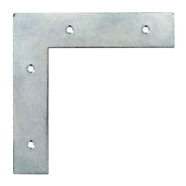 Equerre de fenêtre Diall acier zingué 140 mm