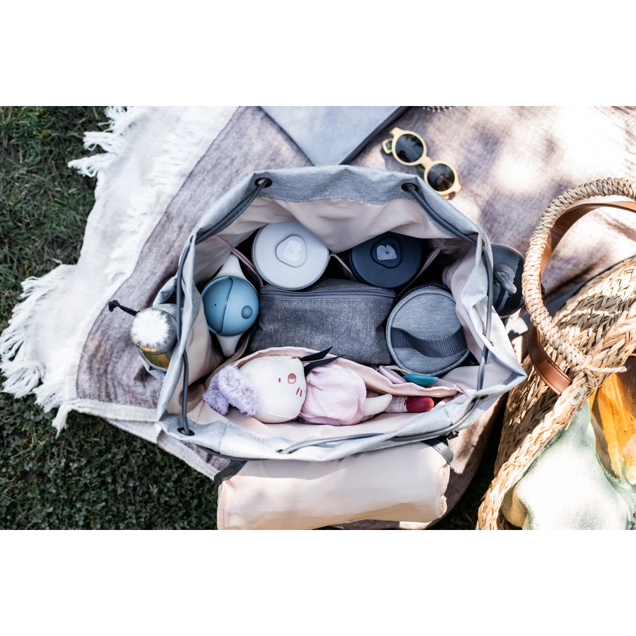 BEABA® Wickelrucksack Vancouver Graumeliert