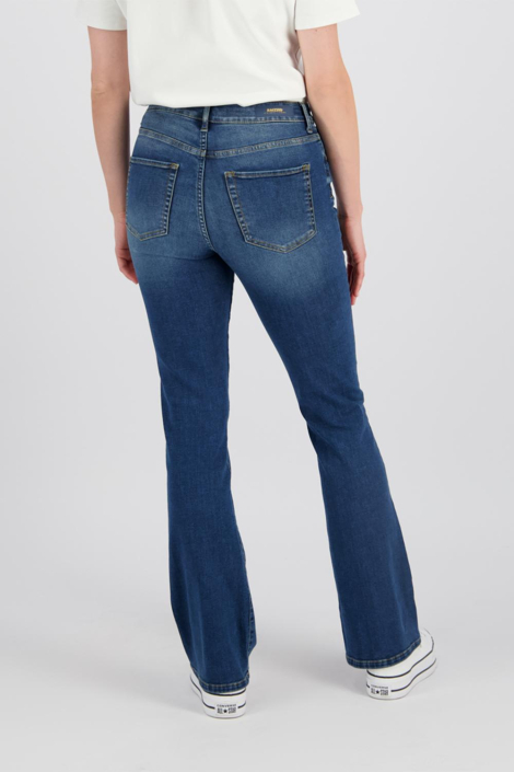 Raizzed blauwe dames jeans