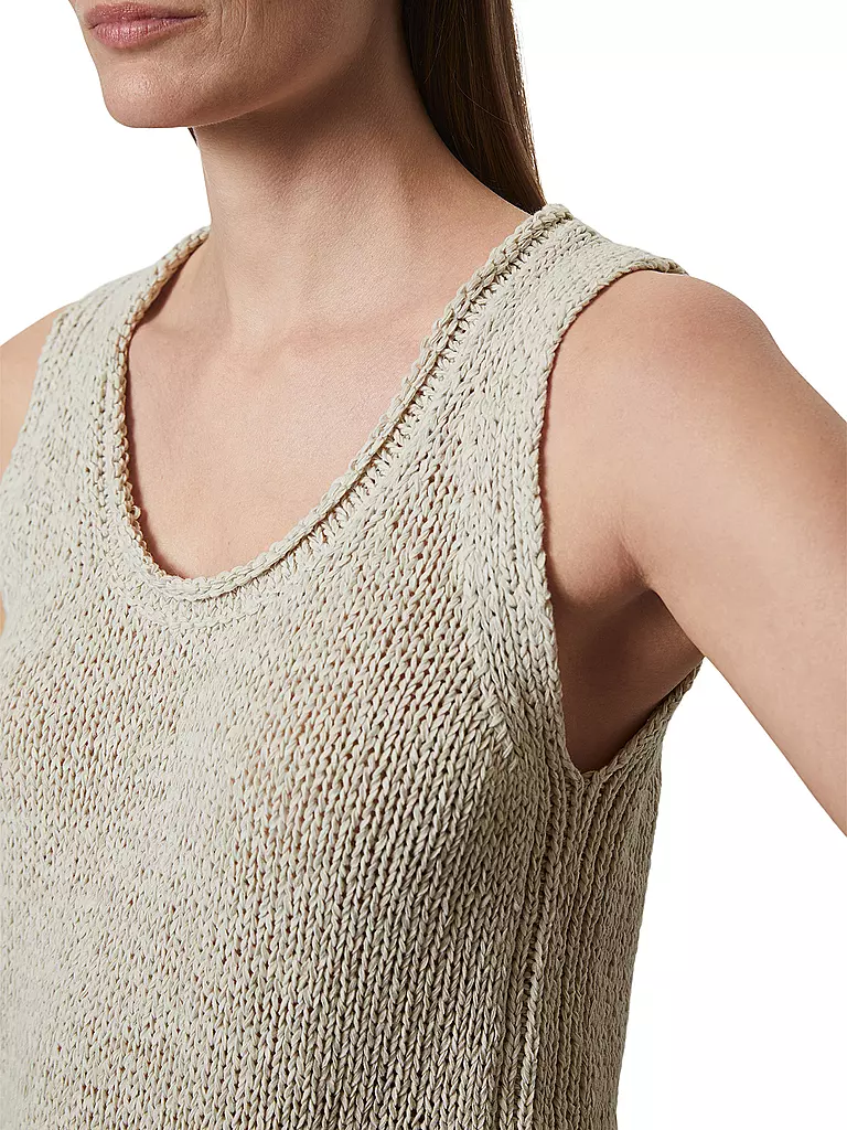 MARC O'POLO Stricktop hellgrau