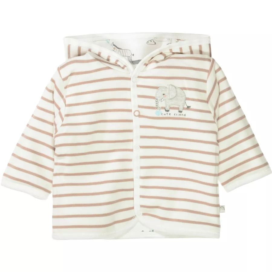 STACCATO Wendejacke warm white gemustert