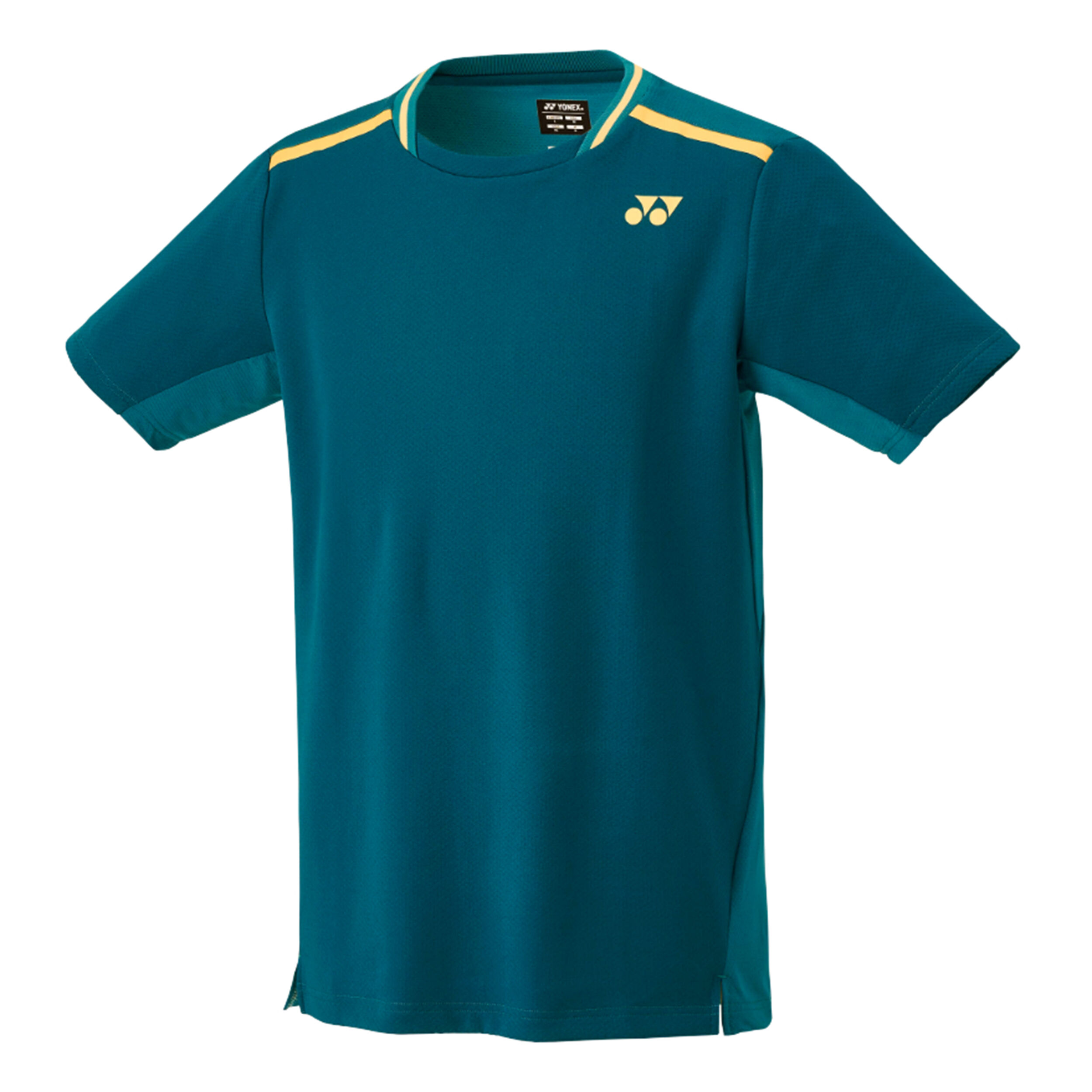 Yonex Crew Neck T-shirt Hommes - Bleu Petrol, Turquoise