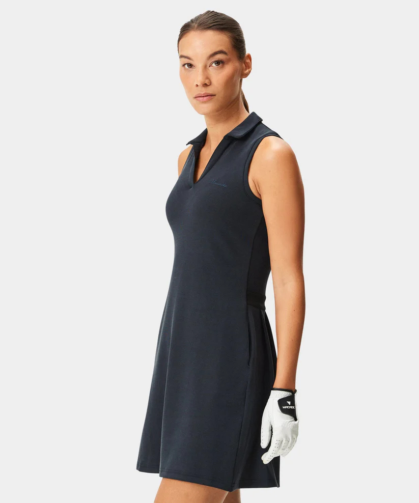 Macade Amanda Performance Dress Womens Dark Blue