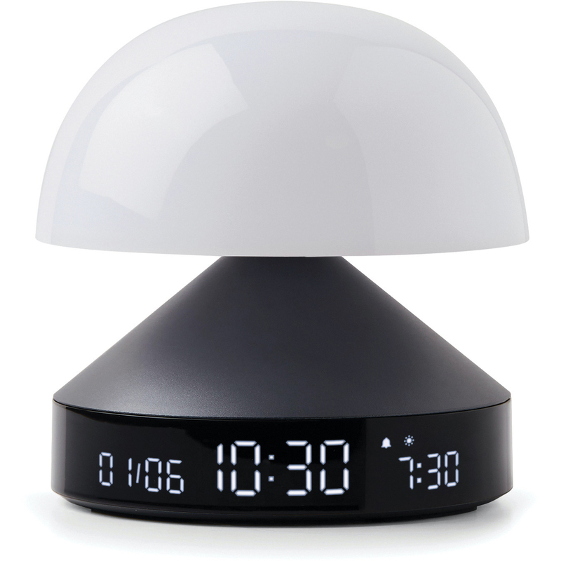 Lexon Lichtwecker Mina Sunrise, anthrazit