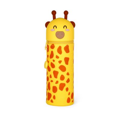 Trousse silicone 2 en 1 giraffe