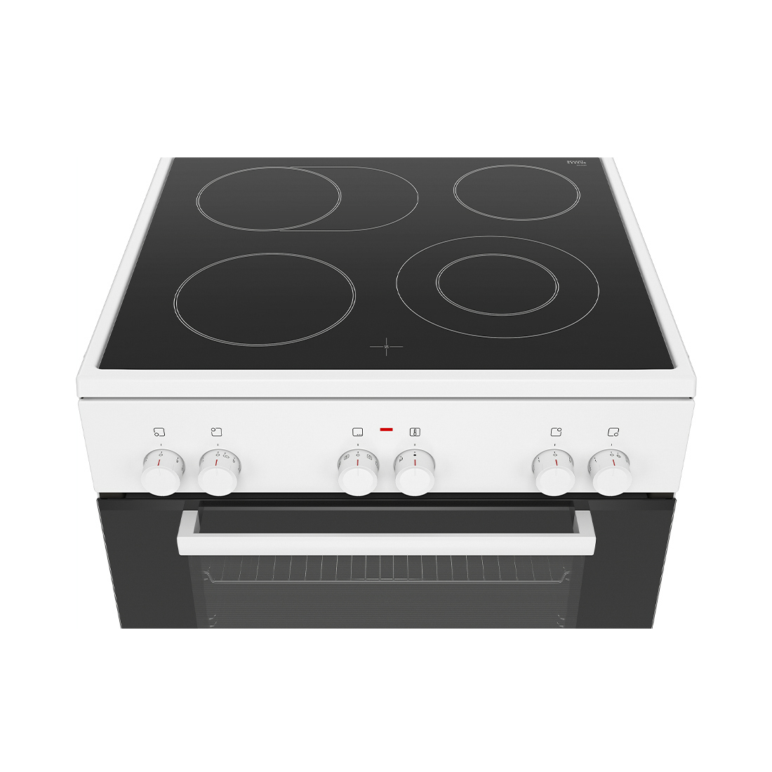 Bosch HKA090220 freistehender Elektroherd weiss