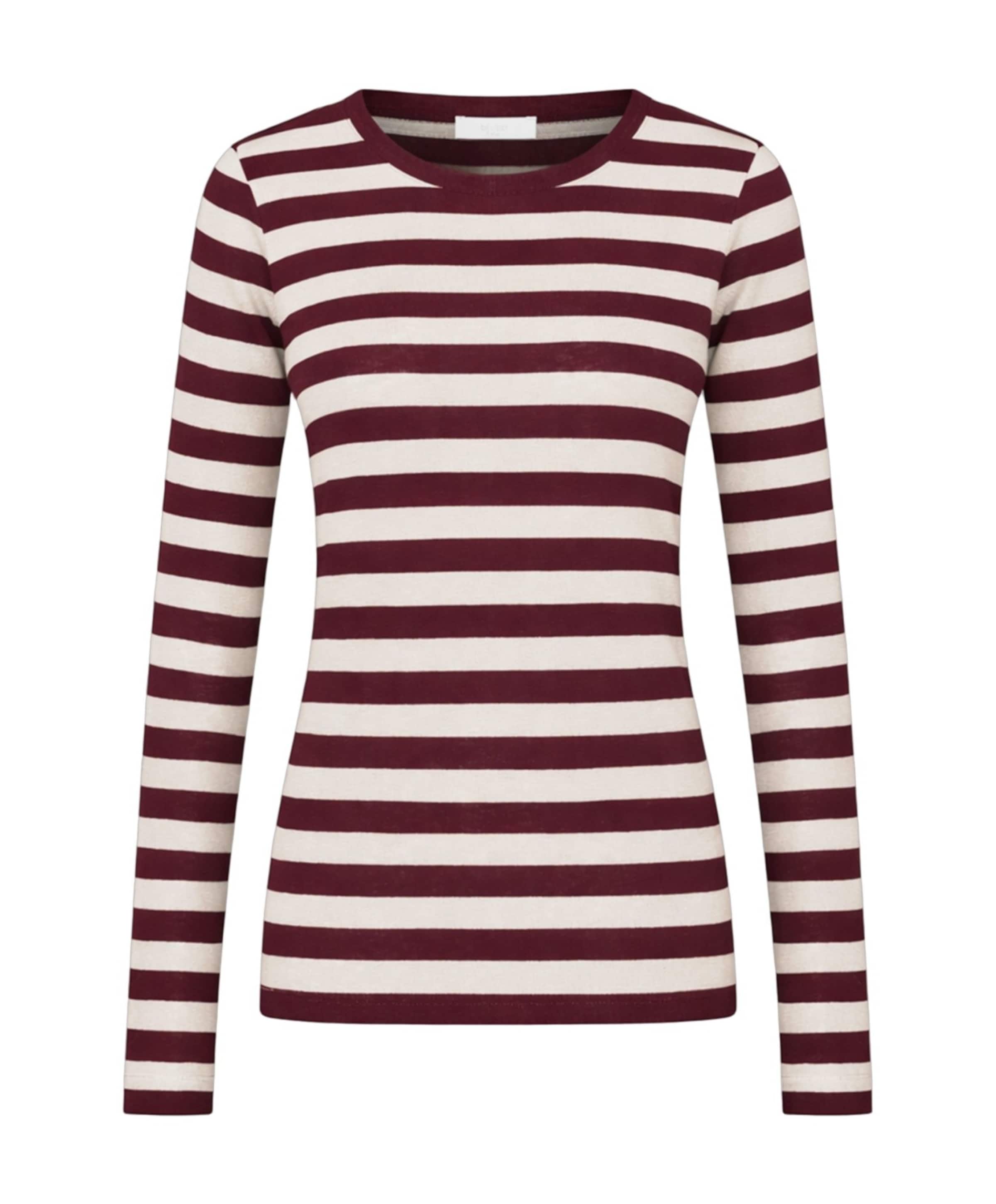 by-bar Dames longsleeve bordeaux