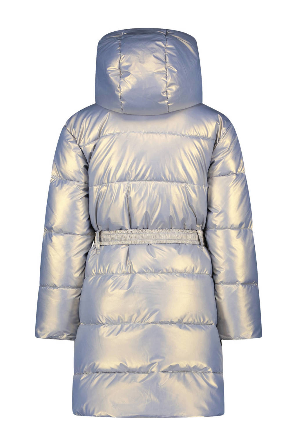 Le Chic gewatteerde winterjas BIRDO zilverblauw