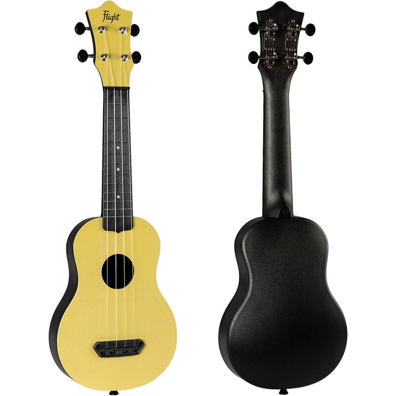 Flight Ultra Travel Series UTS-35 Sand kunststof sopraan ukelele met hoes