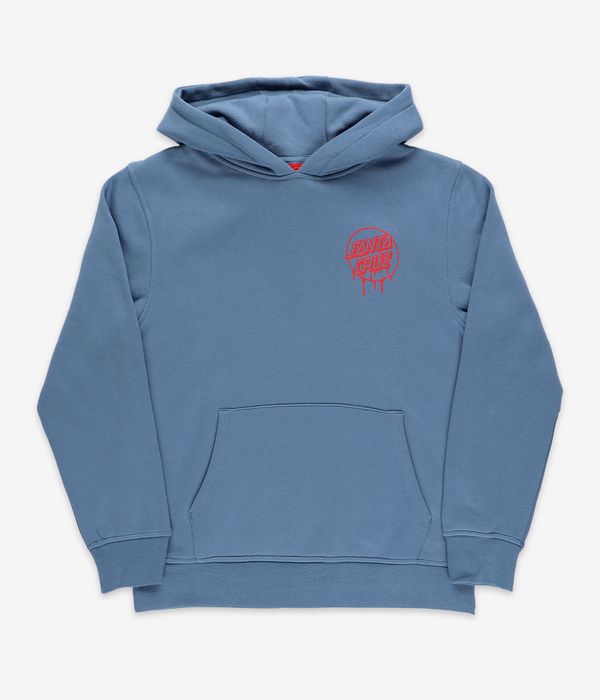 Santa Cruz Popsicle Hand Hoodie kids (dusty blue)