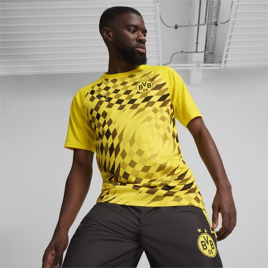 Dortmund T-shirt d'Entraînement Avant-Match - Jaune/Noir