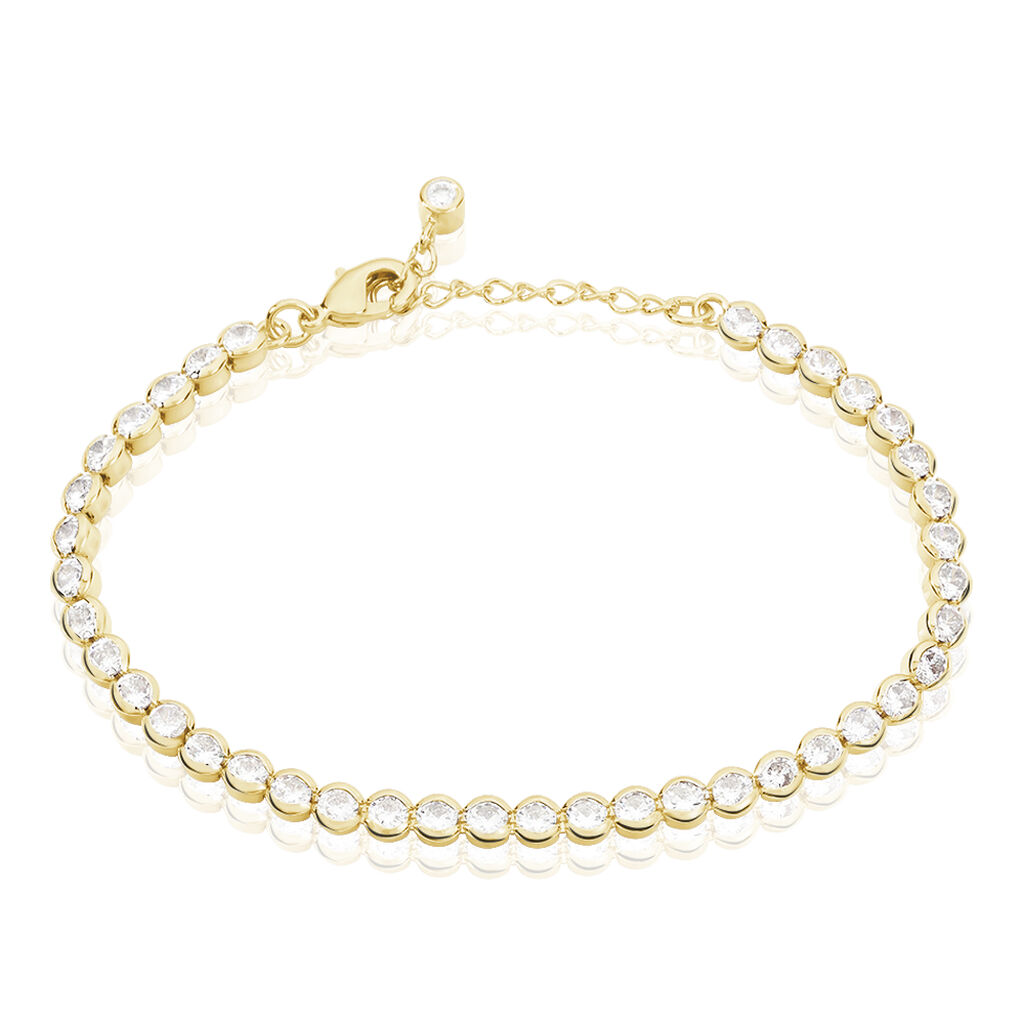Bracelet Maryannick Plaqué Or Jaune Oxyde De Zirconium