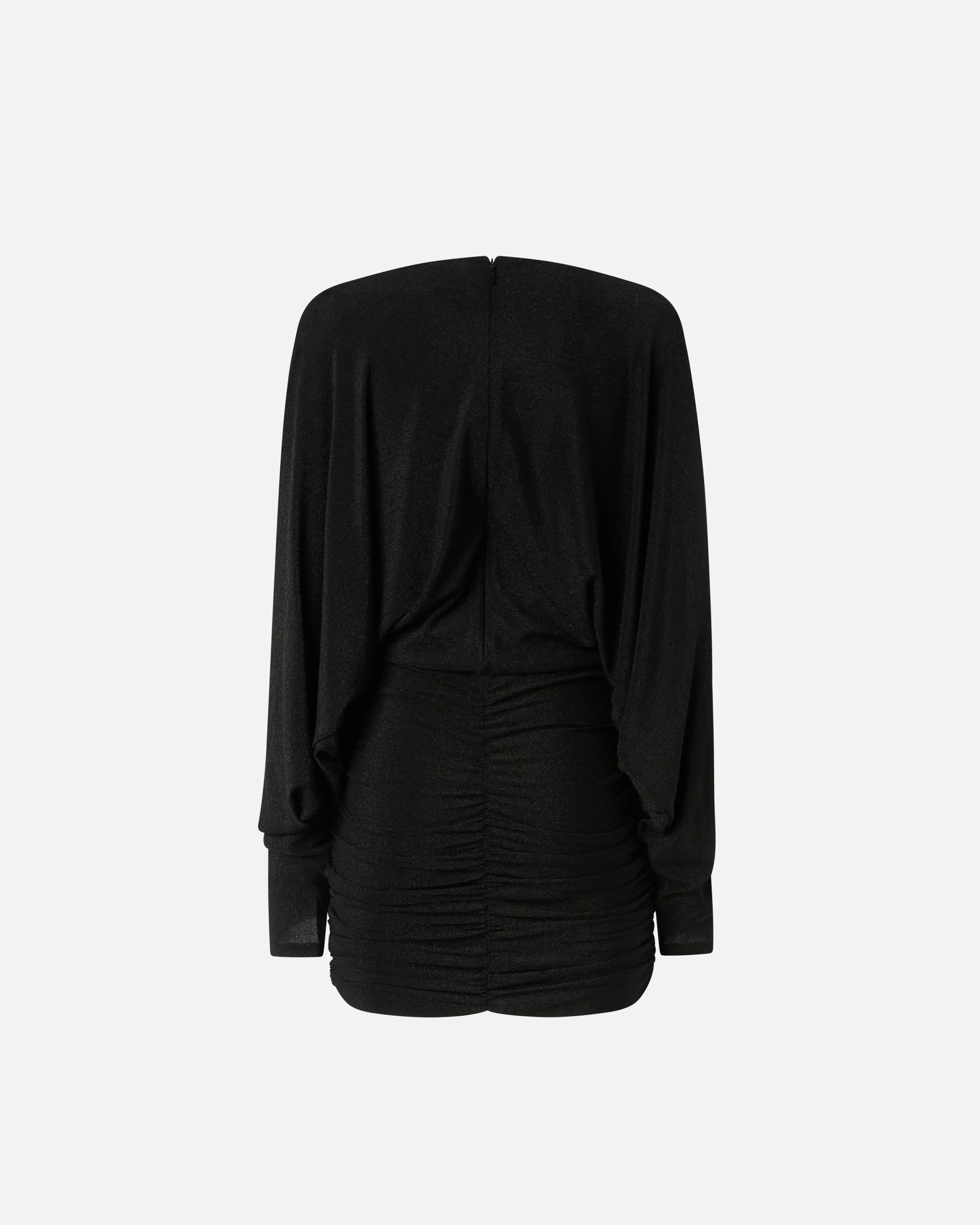 Robe mini métallisé | Noir