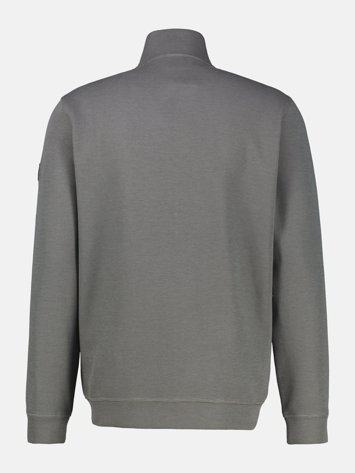 Sweatjacke aus weichem Baumwollmischgewebe