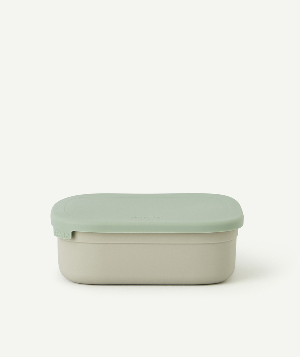 BEABABOÎTE REPAS EN INOX BLEU 4M+