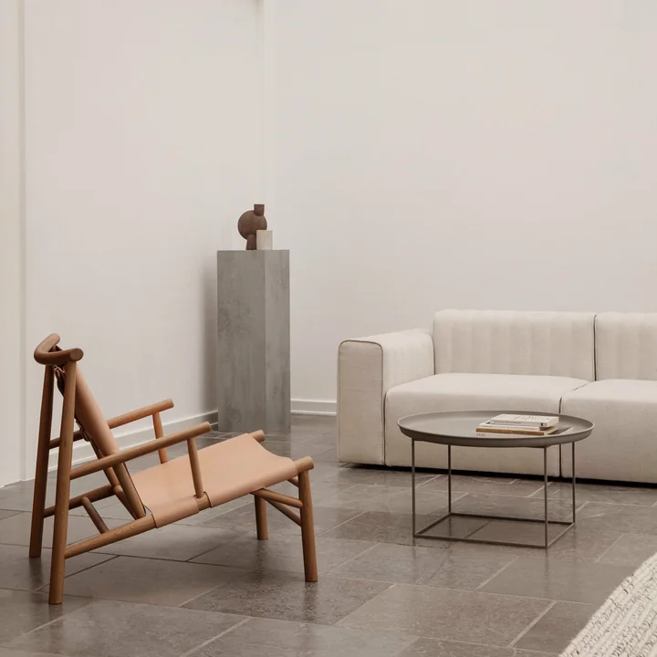 Norr11 - Duke Couchtisch, H 45 x Ø 70 cm, bronze