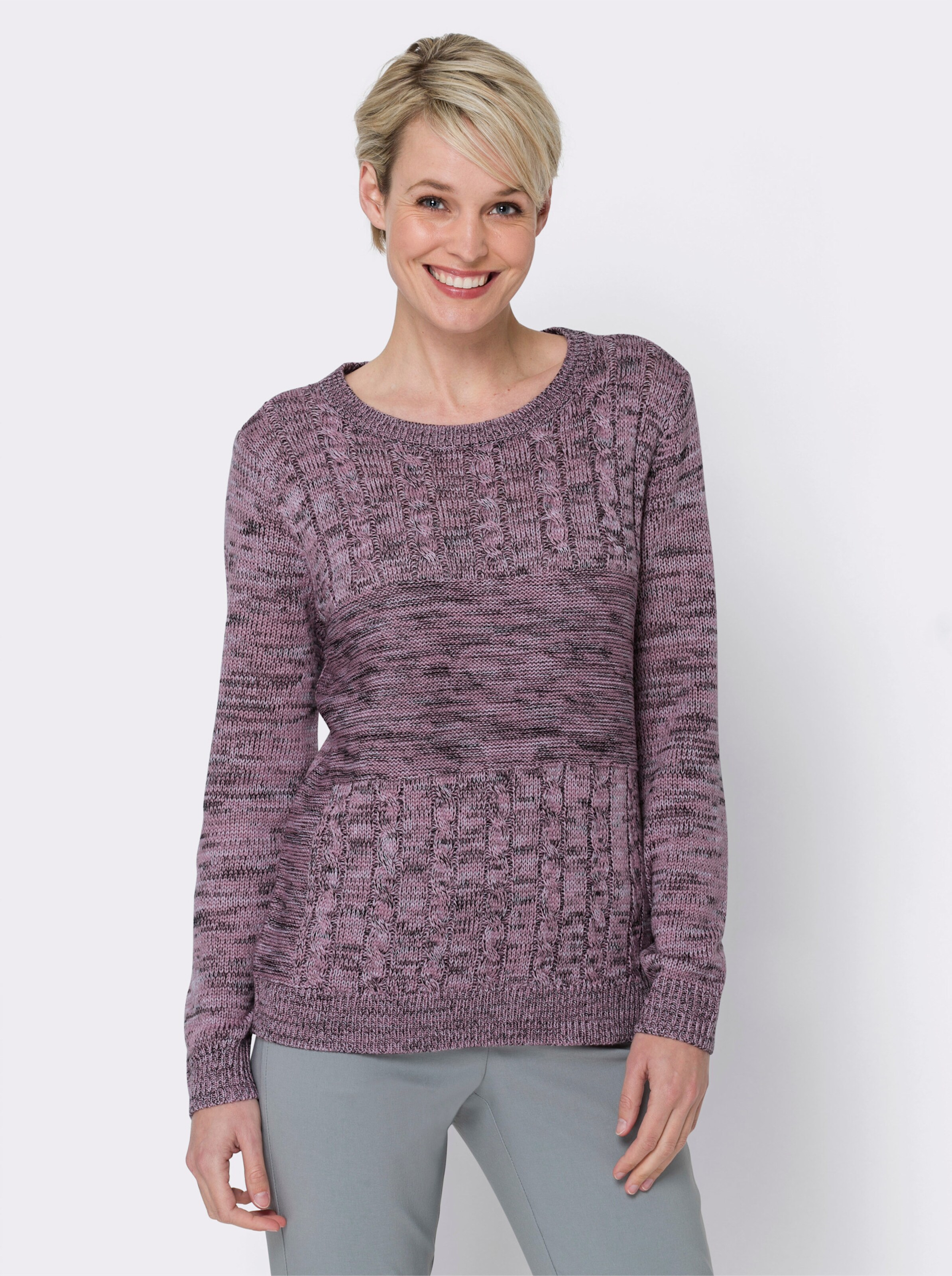 Langarm-Pullover