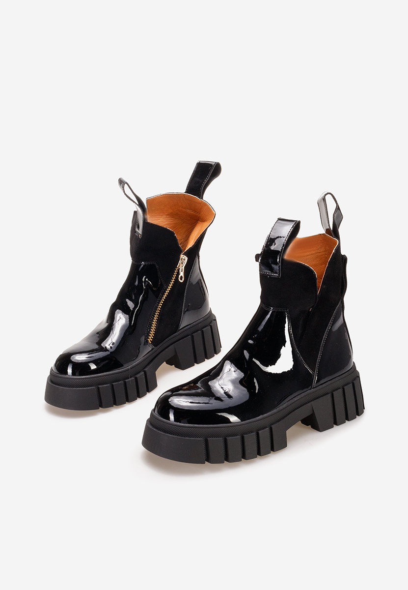 Bottines femme noires Sevimera