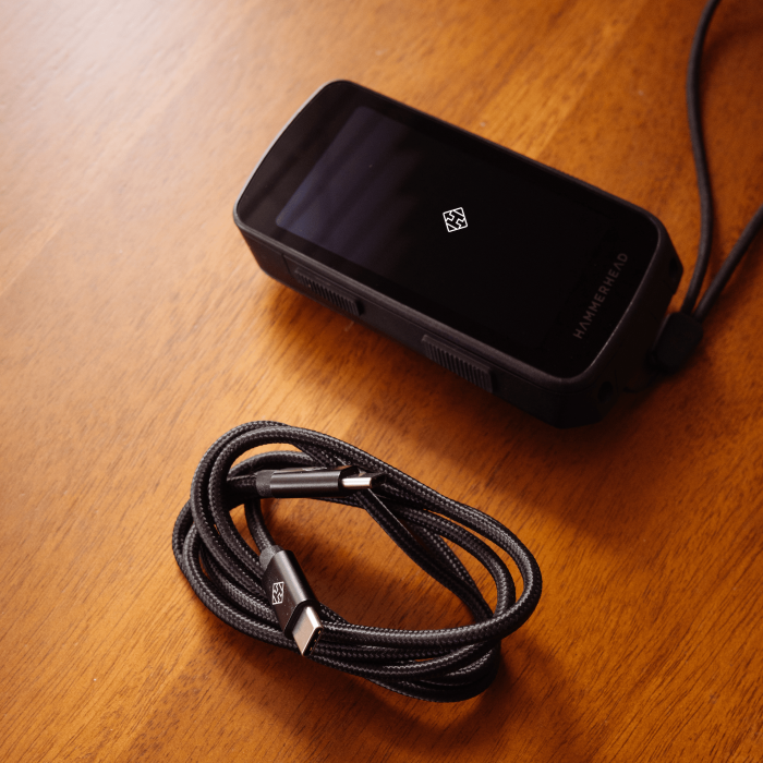 Hammerhead opladekabel USB-C sort