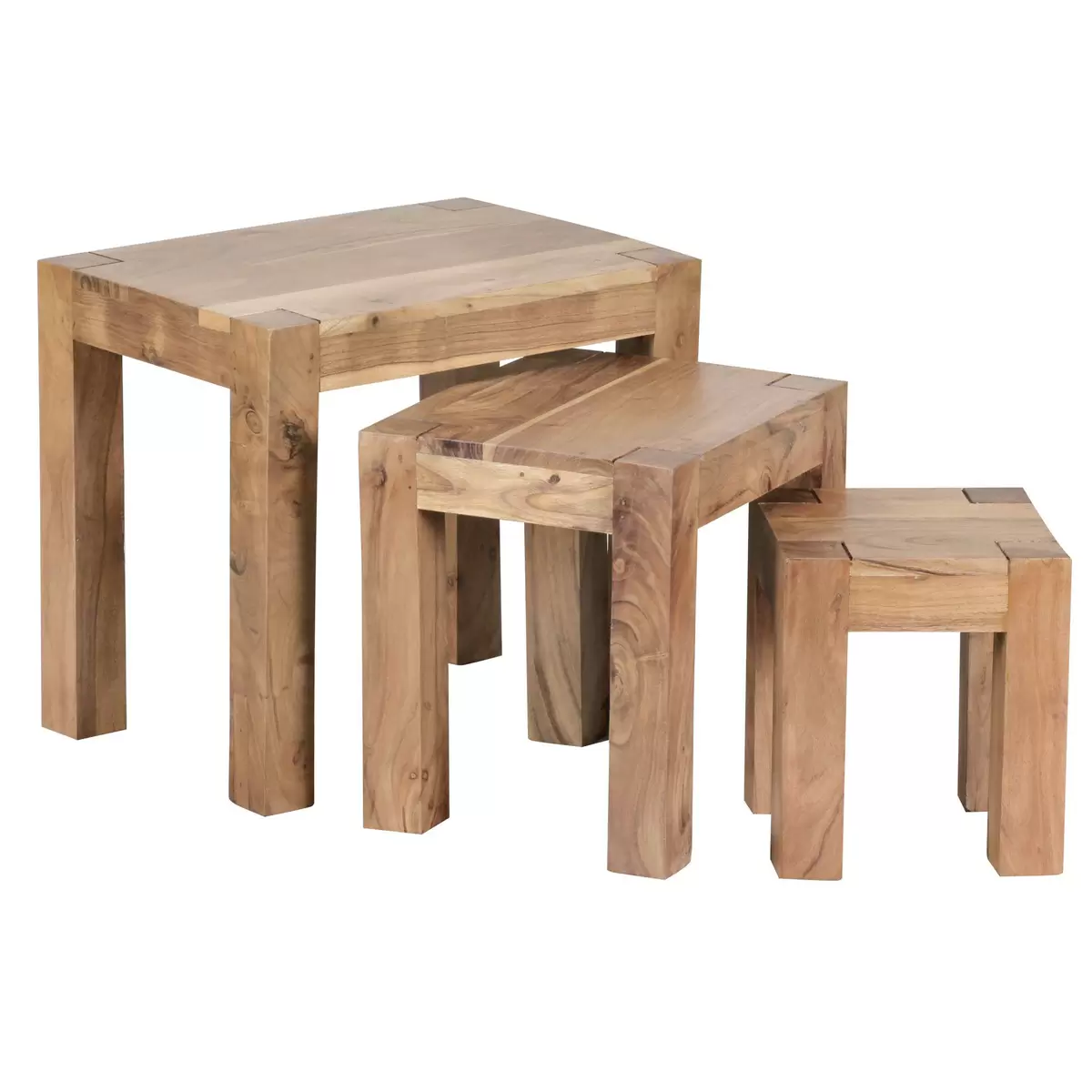 Beistelltisch 2er Set Coruna Braun