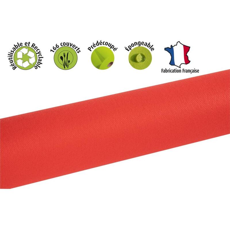 Nappe en rouleau spunbond, indéchirable et épongeable -1,20 x 50m