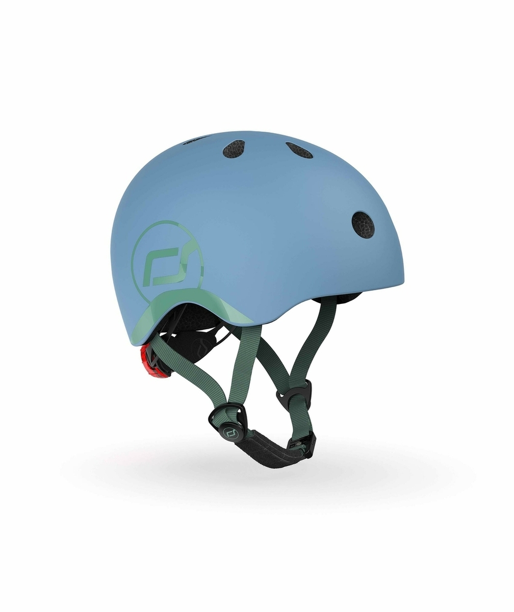 SCOOT AND RIDECASQUE XS BLEU ACIER