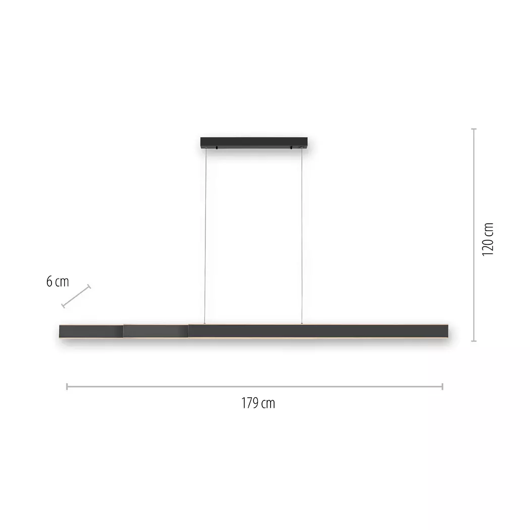 LED-Pendelleuchte Pure Lume