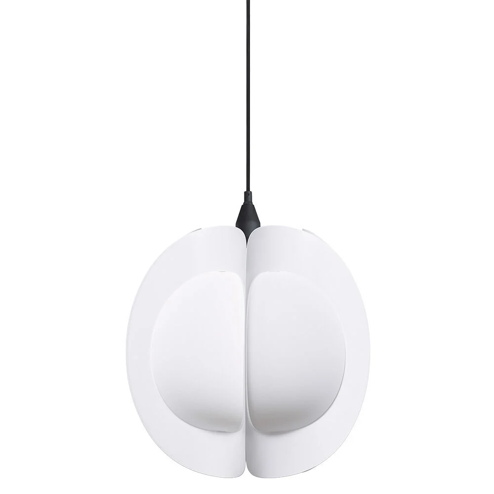 Suspension design origami blanc Ø38xH35cm