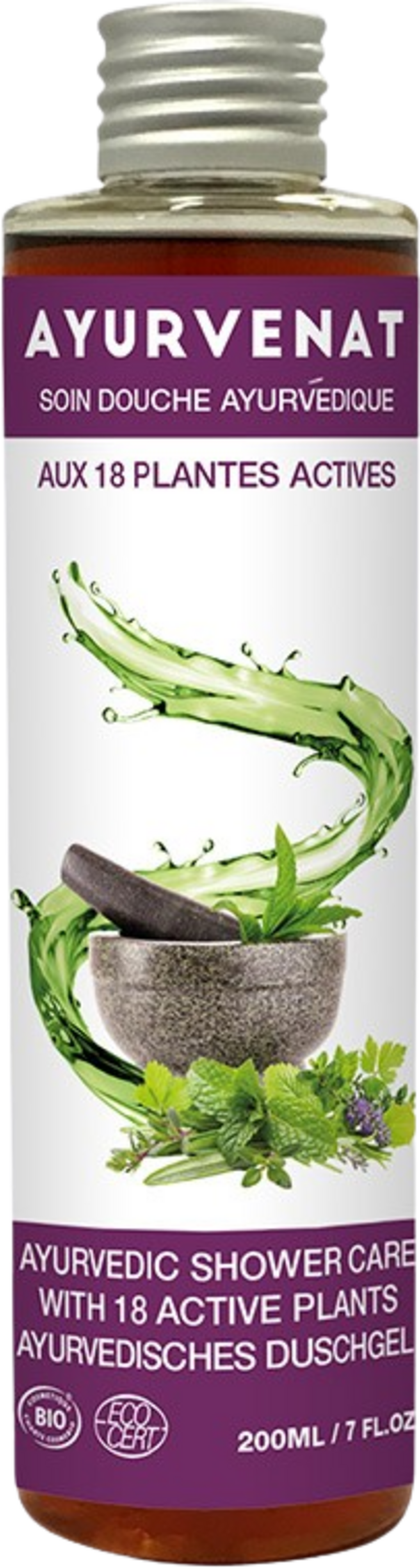 AYURVENAT  Ayurvedisches Duschgel, 200 ml