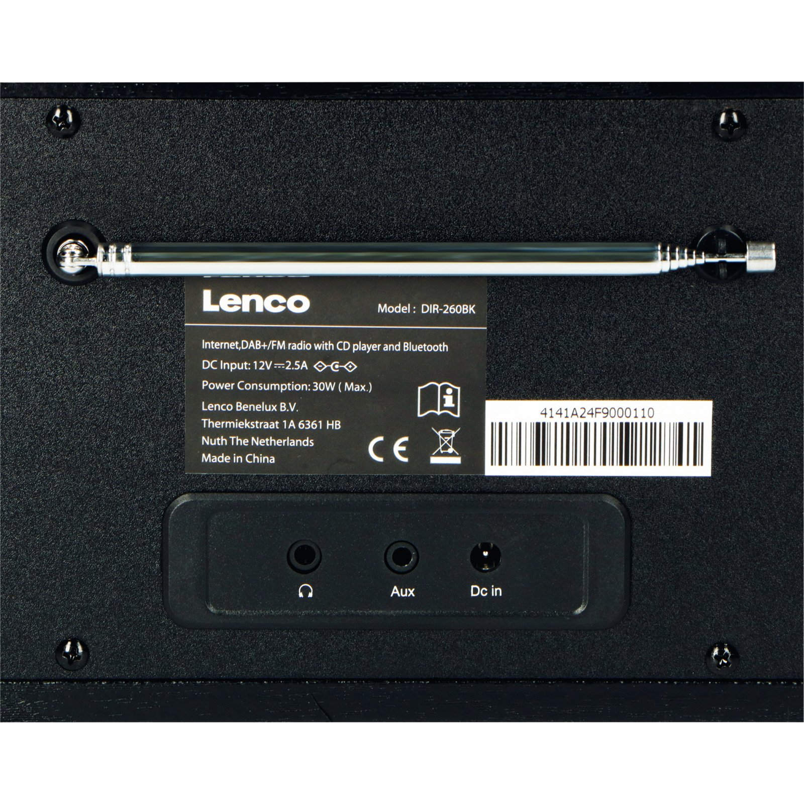 Lenco DAB+ Radio DIR-260 mit Internet