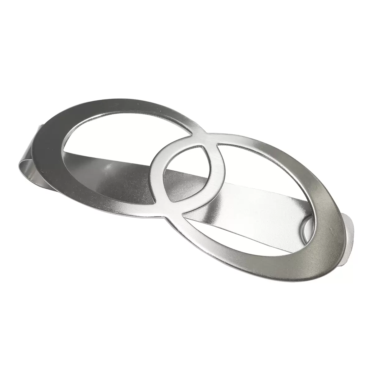 Raffspange mit Magnet Silber
