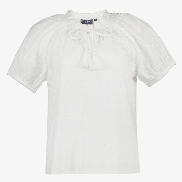 TwoDay dames blouse wit embroidered