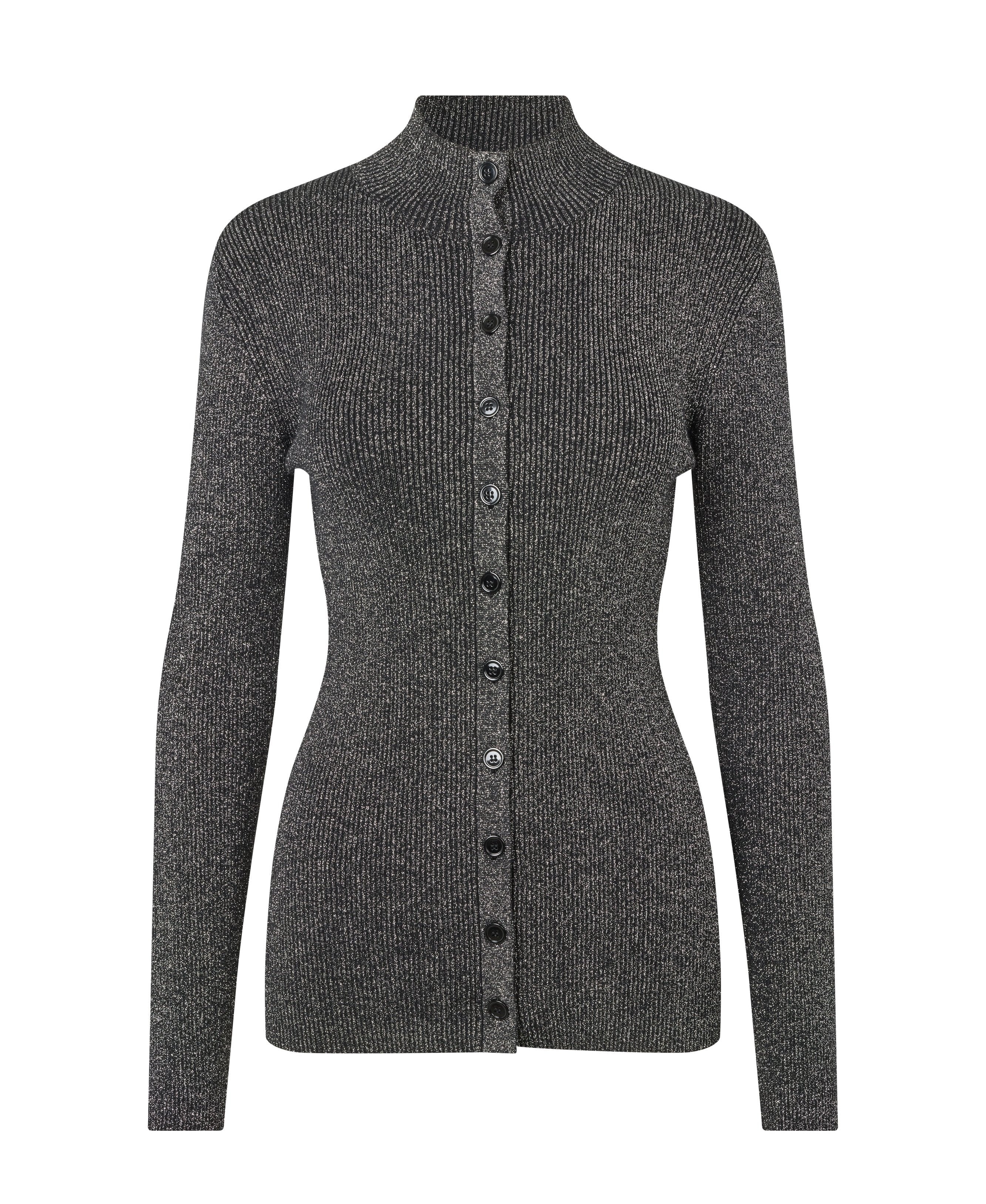 Samsøe Samsøe  Saleonore Lurex cardigan - Black Lux.