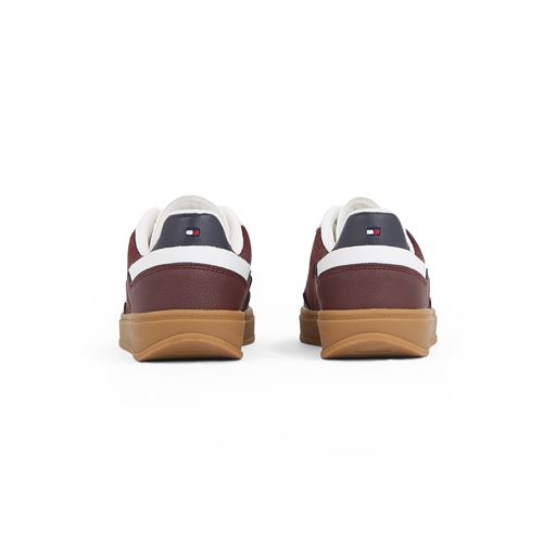 Tommy Hilfiger The Heritage Sneakers, Burgundy Velvet/Ecru, 42