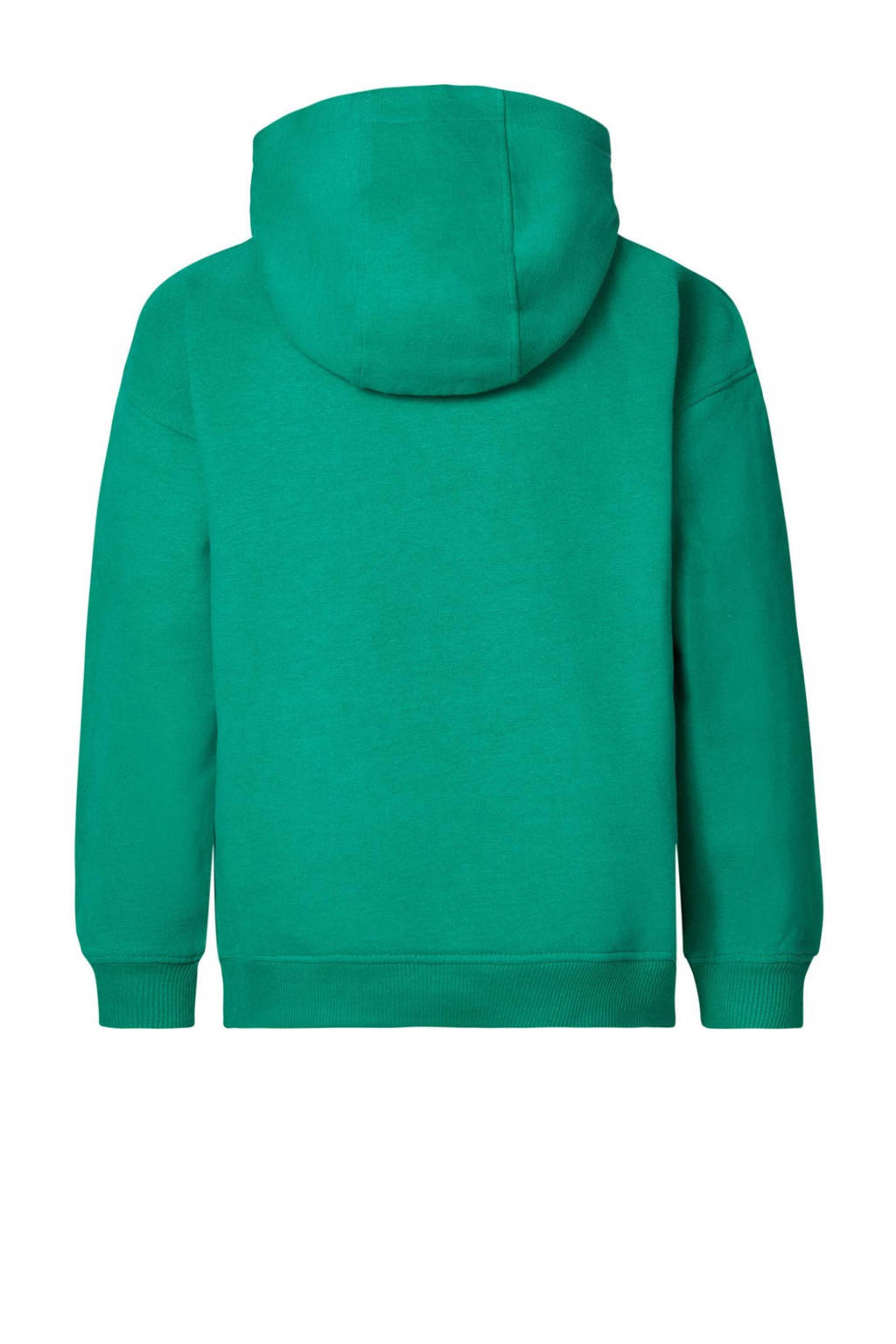 Noppies hoodie Nanded van katoen felgroen
