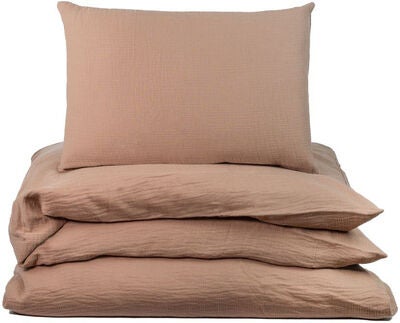 NG Baby Sengesett Sprinkelseng Musselin 100x130, Brown