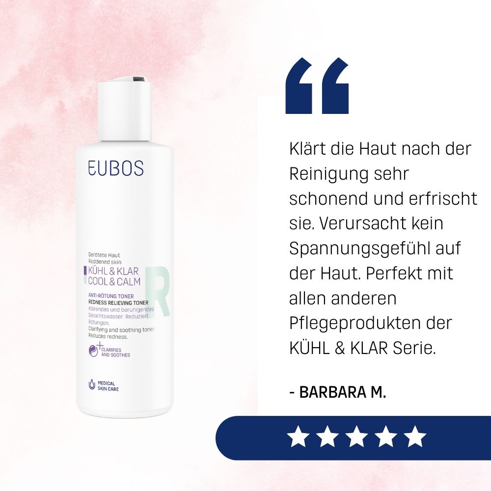 EUBOS KÜHL & KLAR Anti-Rötung Toner