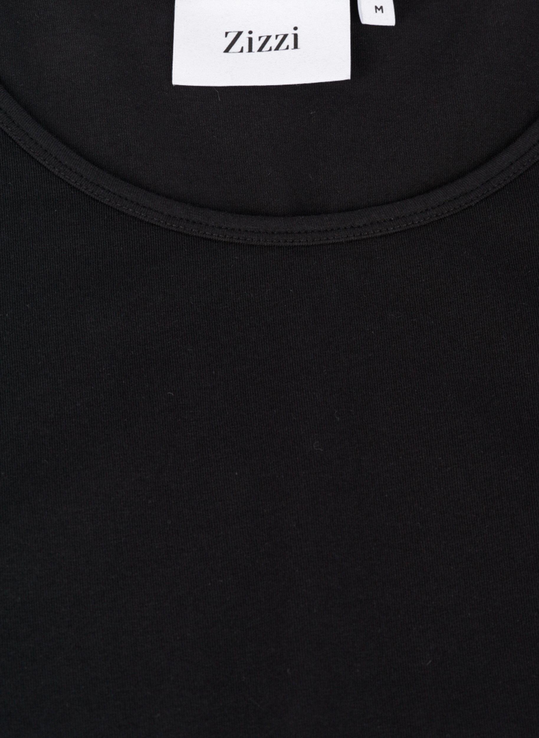 Ensfarvet basis top