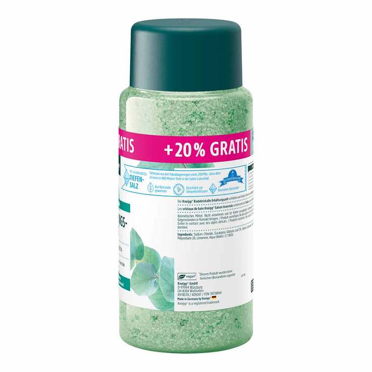 Kneipp Badekristalle Erkältungszeit Eukalyptus, 720 g