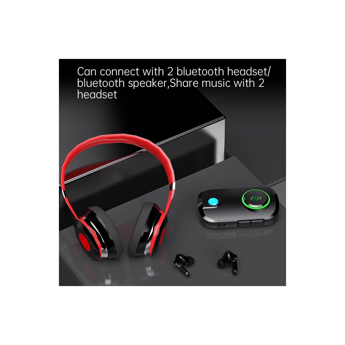 Bluetooth trådløs sender / mottaker, handsfree AUX