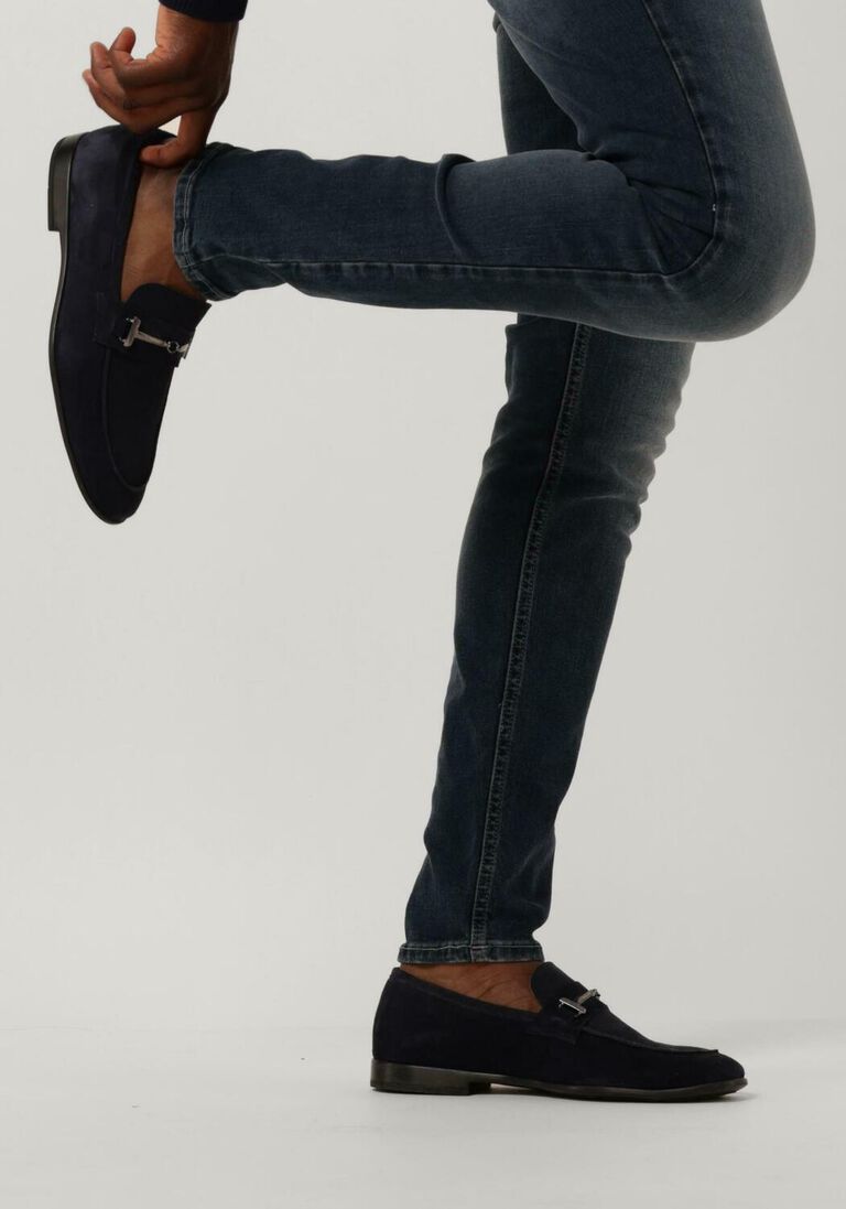 MAZZELTOV donkerblauwe mazzeltov loafers 01-01