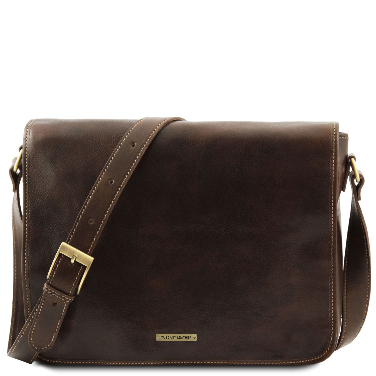 TL90475 – Schoudertas double – Crossbodytas leren tas