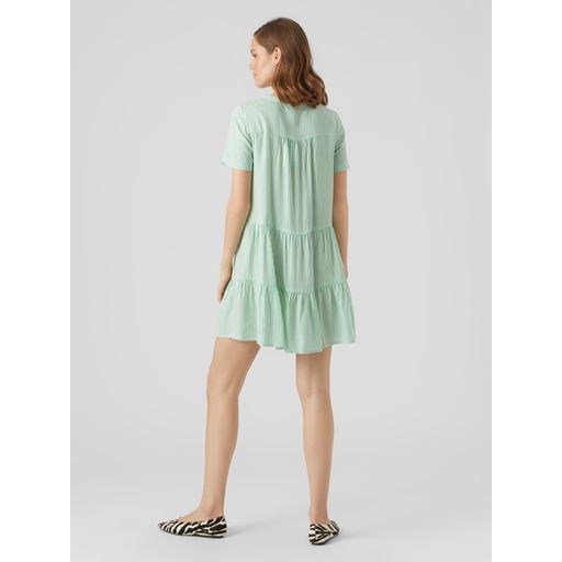 Vero Moda Bumby Kjole, Snow White/Jade Cream, XL